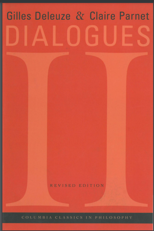 Dialogues II Free PDF Download Dialogues II by Gilles Deleuze PDF
